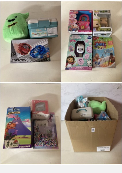 Lot 331  
            Nottingham SR5 - Delivery Only 

                
BOX OF CHILDREN'S TOYS TO INC POP!