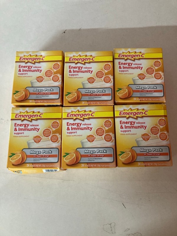Lot 341  
            Nottingham SR5 - Delivery Only 

                
6 X CARELINE EMERGEN-C MEGA PACKS 05/28
