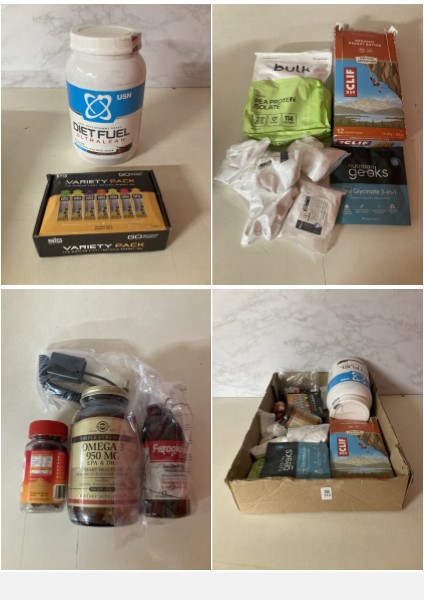 Lot 349  
            Nottingham SR5 - Delivery Only 

                
BOX OF ITEMS TO INC GO SIS VARIETY PACK