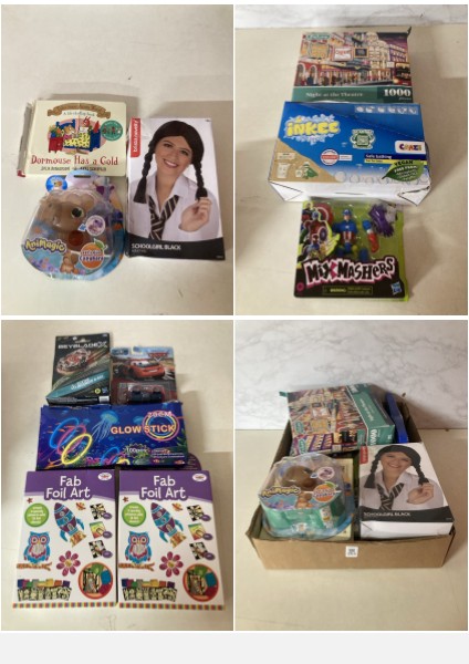 Lot 354  
            Nottingham SR5 - Delivery Only 

                
BOX OF CHILDREN'S TOYS TO INC BEYBLADE X