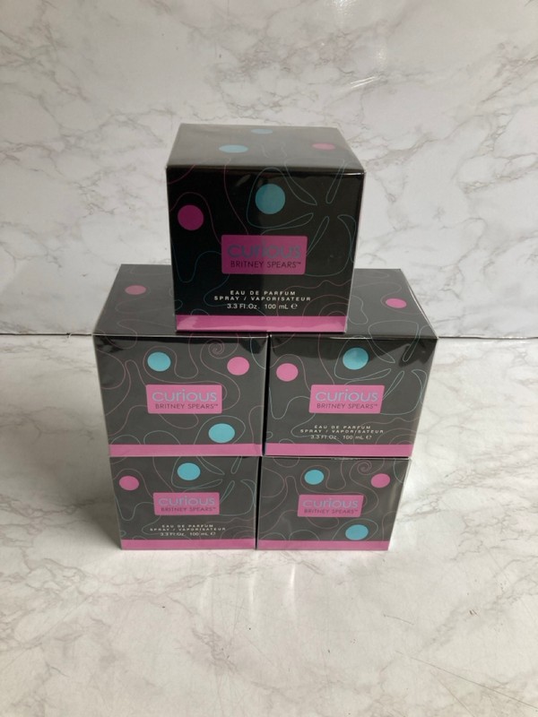 Lot 381  
            Nottingham SR5 - Delivery Only 

                
5 X BRITNEY SPEARS EAU DE PARFUM SPRAYS 100ML (SEALED)