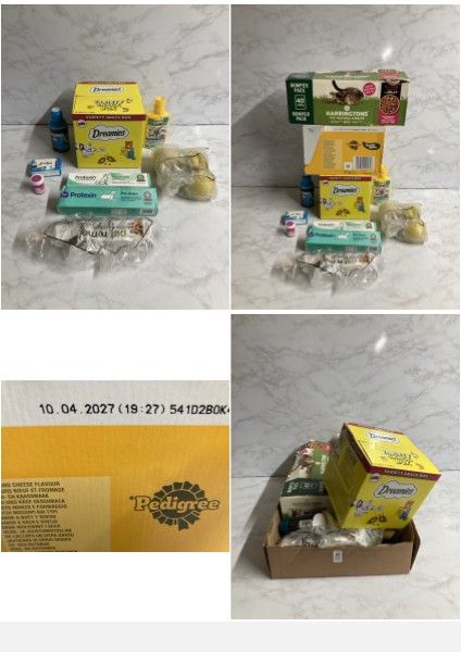 Lot 392  
            Nottingham SR5 - Delivery Only 

                
BOX OF PET ITEMS TO INC DREAMIES