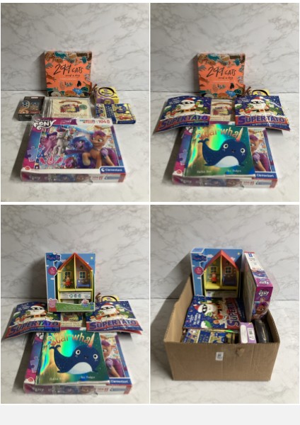 Lot 393  
            Nottingham SR5 - Delivery Only 

                
BOX OF CHILDREN'S TOYS TO INC SUPERTATO