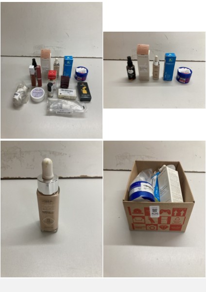 Lot 426  
            Nottingham SR5 - Delivery Only 

                
BOX OF ITEMS TO INC LOREAL TRU MATCH NUDE