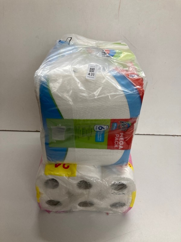 Lot 431  
            Nottingham SR5 - Delivery Only 

                
2 X ITEMS TO INC ANDREX TOILET ROLLS