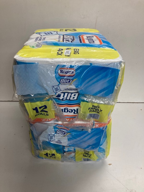 Lot 434  
            Nottingham SR5 - Delivery Only 

                
2 X REGINA BLITZ BIG FAMILY PACKS