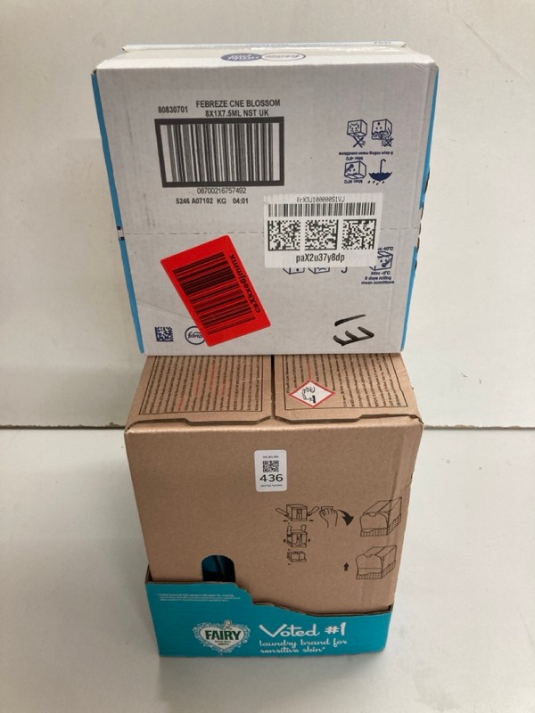 Lot 436  
            Nottingham SR5 - Delivery Only 

                
2 X ITEMS TO INC FAIRY NON-BIO TABLETS