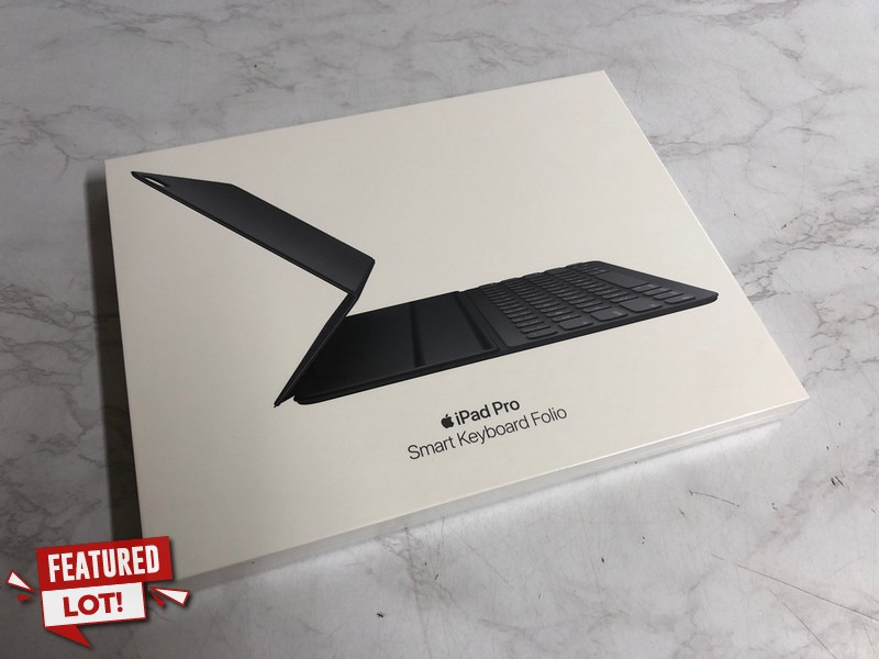 Lot 43  
            Nottingham SR5 - Delivery Only 

                
APPLE IPAD PRO 12.9" 3RD GEN KEYBOARD (SEALED)