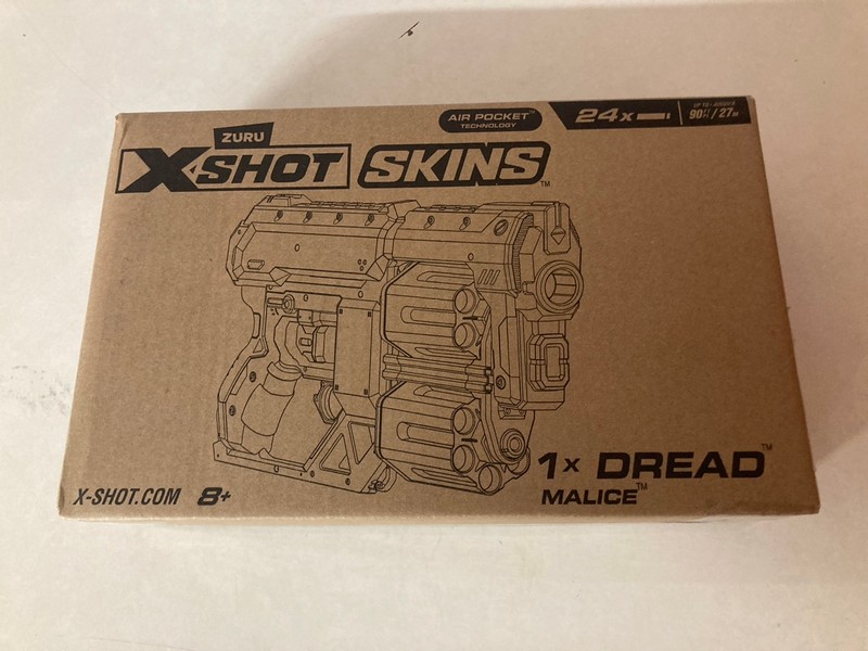 Lot 446  
            Nottingham SR5 - Delivery Only 

                
ZURU X-SHOT SKINS NERF GUN