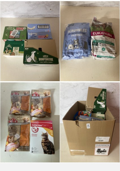 Lot 483  
            Nottingham SR5 - Delivery Only 

                
BOX OF PET FOOD ITEMS TO INC LILYS KITCHEN