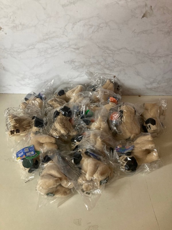 Lot 484  
            Nottingham SR5 - Delivery Only 

                
LARGE QTY OF LIVING NATURE PUG TEDDYS