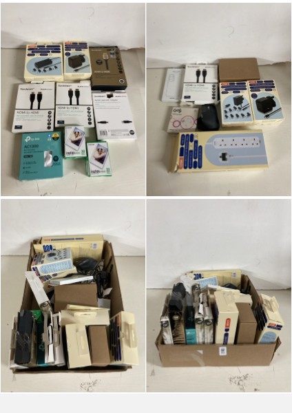 Lot 83  
            Nottingham SR5 - Delivery Only 

                
BOX OF VARIOUS CABLES TO INC SANDSTROM GOLD SERIES