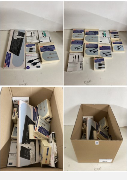 Lot 84  
            Nottingham SR5 - Delivery Only 

                
BOX OF VARIOUS CABLES TO INC SANDSTROM