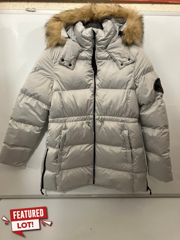 Lot 10  
            Nottingham SR6 - Delivery Only 

                
ZAVETTI CANADA VIRNA 2.0 MID LENGTH PUFFER PARKA JACKET IN GREY SIZE: M