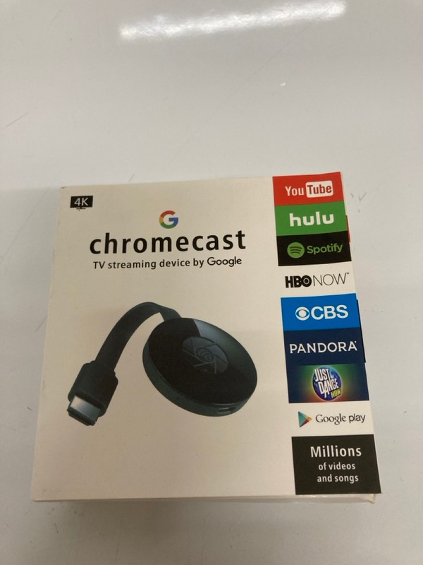 Lot 448  
            Nottingham SR6 - Delivery Only 

                
GOOGLE CHROMECAST
