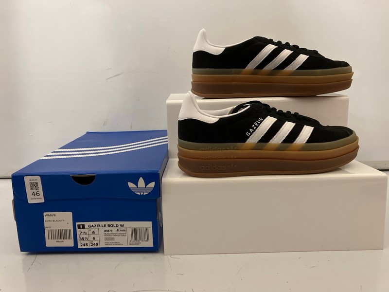 Lot 46  
            Nottingham SR6 - Delivery Only 

                
ADIDAS GAZELLE BOLD W TRAINERS SIZE: UK 6 ORIGINAL RRP: £94.99