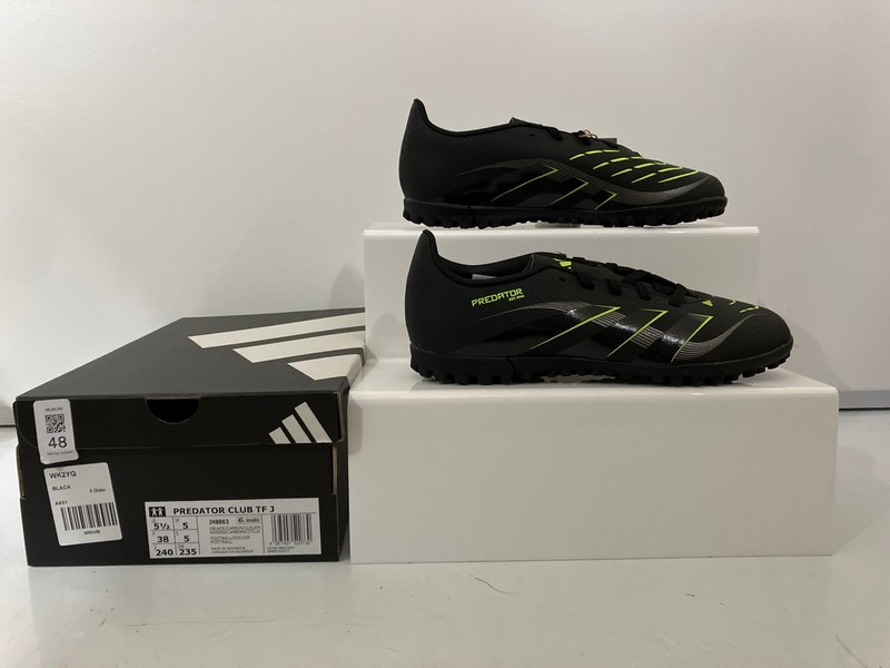 Lot 48  
            Nottingham SR6 - Delivery Only 

                
PAIR OF ADIDAS PREDATOR CLUB ASTRO TRAINERS SIZE: UK 5