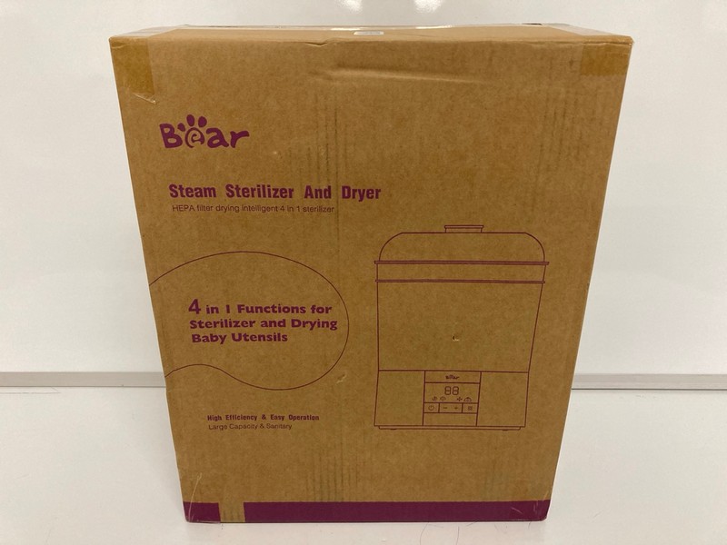 Lot 491  
            Nottingham SR6 - Delivery Only 

                
BEAR STEAM STERILISER AND DRYER