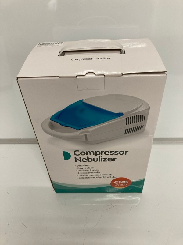 Lot 502  
            Nottingham SR6 - Delivery Only 

                
COMPRESSOR NEBULIZER