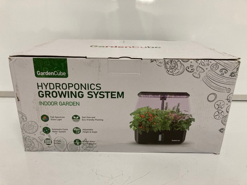 Lot 510  
            Nottingham SR6 - Delivery Only 

                
GARDENCUBE HYDROPONICS GROWING SYSTEM