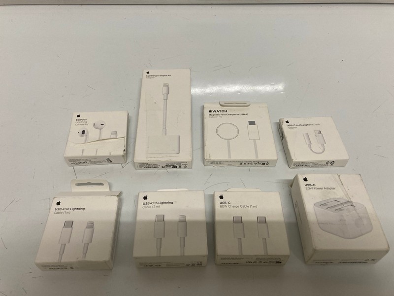 Lot 522  
            Nottingham SR6 - Delivery Only 

                
APPLE ITEMS TO INC USB-C POWER ADAPTER