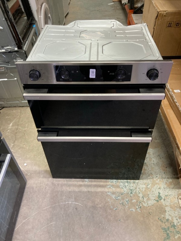 Lot 100  
            Nottingham SR2 - Delivery or Collection 

                
HISENSE HI6 BUILT-IN ELECTRIC DOUBLE OVEN MODEL NO: BID914221CX ORIGINAL RRP £479.00