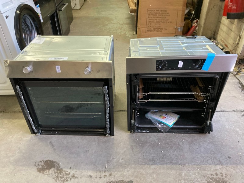 Lot 101  
            Nottingham SR2 - Delivery or Collection 

                
2 X OVENS INC HISENSE HI2 BUILT-IN ELECTRIC SINGLE OVEN MODEL NO: BI622AXPGUK ORI...