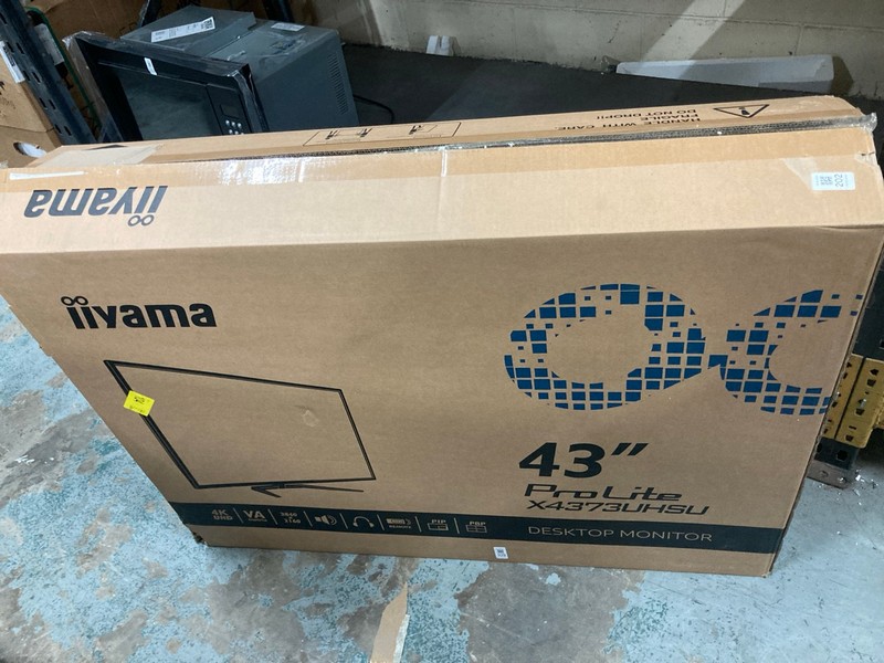 Lot 109  
            Nottingham SR2 - Collection Only 

                
IIYAMA PROLITE 43" ULTRA HD 4K MONITOR MODEL NO: X4373UHSU (UNTESTED) (COLLECTION...
