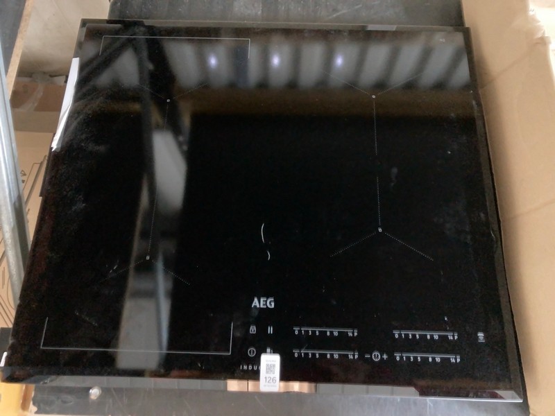 Lot 126  
            Nottingham SR2 - Delivery or Collection 

                
AEG INDUCTION HOB MODEL NO: IKE64441FB