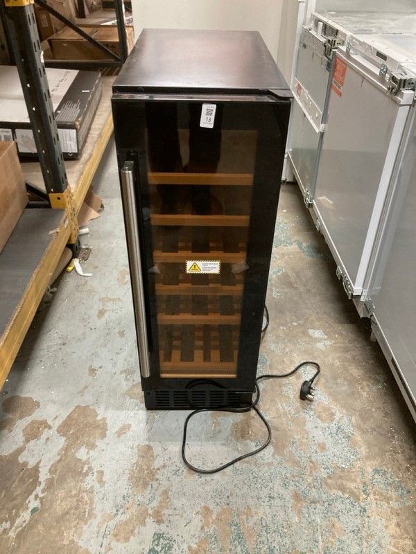 Lot 13  
            Nottingham SR2 - Delivery or Collection 

                
VICEROY WINE COOLER MODEL NO:WRWC30BKED.3
