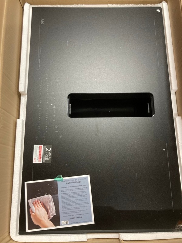 Lot 148  
            Nottingham SR2 - Collection Only 

                
AEG INDUCTION EXTRACTOR HOB MODEL NO: NCP84C01AZ (COLLECTION ONLY)