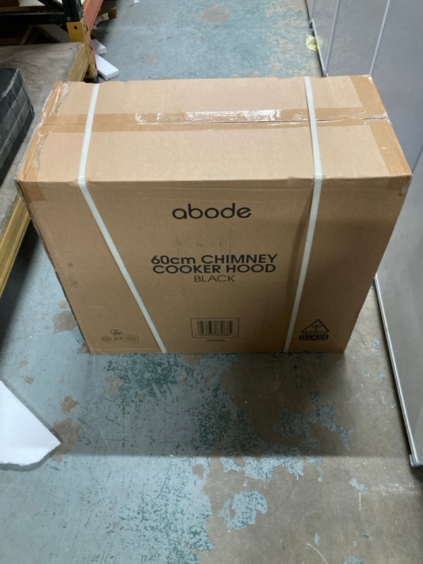 Lot 174  
            Nottingham SR2 - Collection Only 

                
ABODE 60CM CHIMNEY COOKER HOOD MODEL NO: ACH6031SS (COLLECTION ONLY)