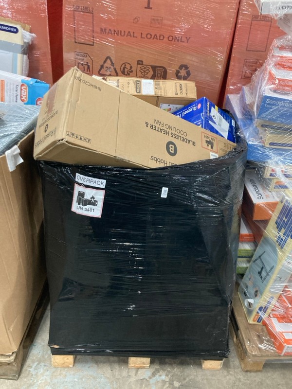 Lot 220  
            Nottingham SR2 - Collection Only 

                
PALLET OF ITEMS INC LOGIK LOCAL AIR CONDITIONER  (COLLECTION ONLY)