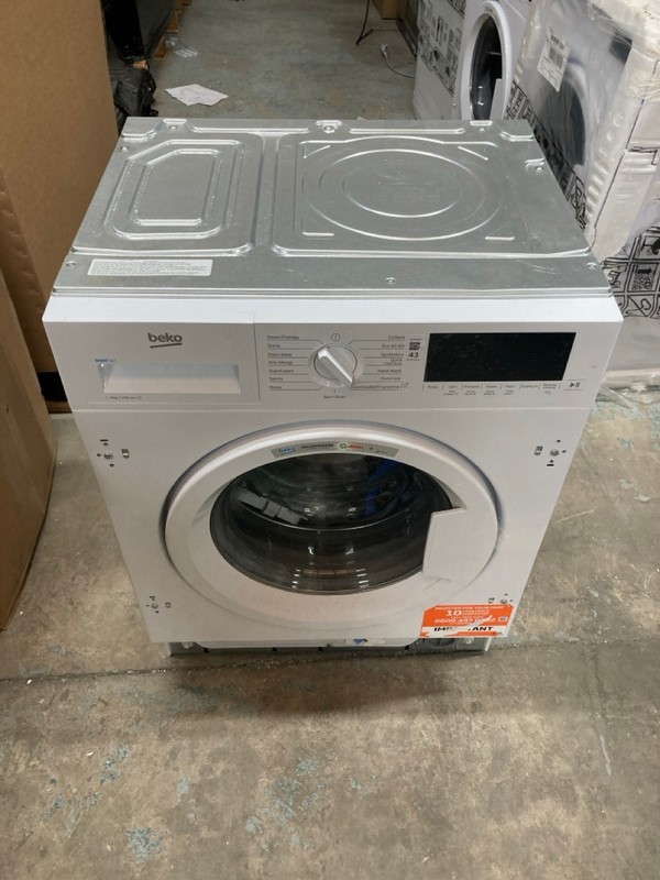 Lot 43  
            Nottingham SR2 - Delivery or Collection 

                
BEKO WASHING MACHINE 1-9KG MODEL NO:WTIK94121F