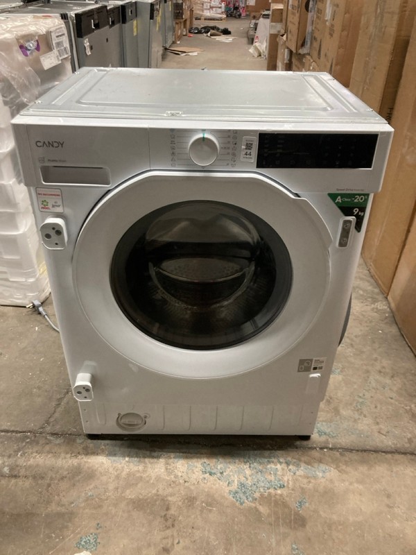 Lot 44  
            Nottingham SR2 - Delivery or Collection 

                
CANDY 9KG WASHING MACHINE MODEL NO: BC4S49M6D8J-80