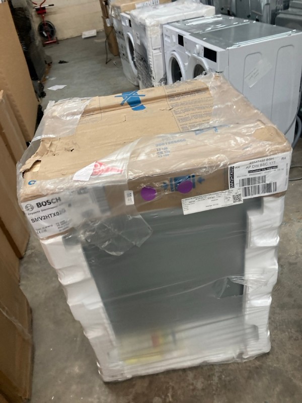 Lot 45  
            Nottingham SR2 - Delivery or Collection 

                
BOSCH SERIES 2 FULLY INTEGRATED DISHWASHER MODEL NO:SMV2HTX02G