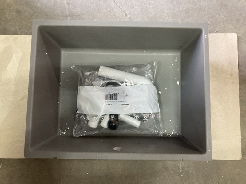 Lot 64  
            Nottingham SR2 - Collection Only 

                
BLANCO SAMOS 1.0 BOWL UPMOUNT COMPOSITE SINK 370X500 (COLLECTION ONLY)