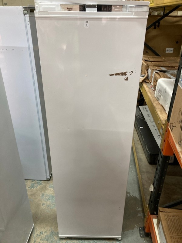 Lot 6  
            Nottingham SR2 - Delivery or Collection 

                
BEKO INTEGRATED UPRIGHT FREEZER MODEL NO: F54220NEB