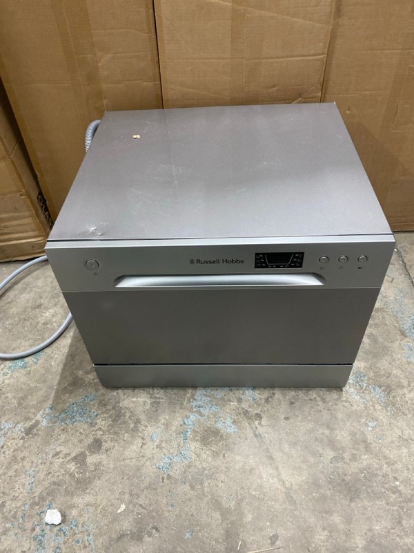 Lot 90  
            Nottingham SR2 - Delivery or Collection 

                
RUSSELL HOBBS TABLE TOP DISHWASHER MODEL NO: RHTTDW6S