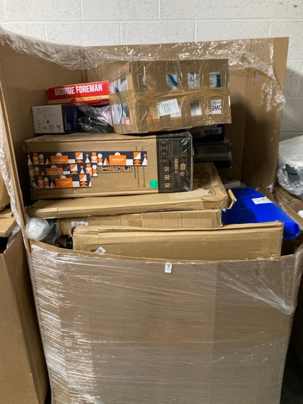 Lot 101  
            Nottingham SR3 - Delivery or Collection 

                
PALLET OF ITEMS TO INCLUDE GEORGE FOREMAN GRILL