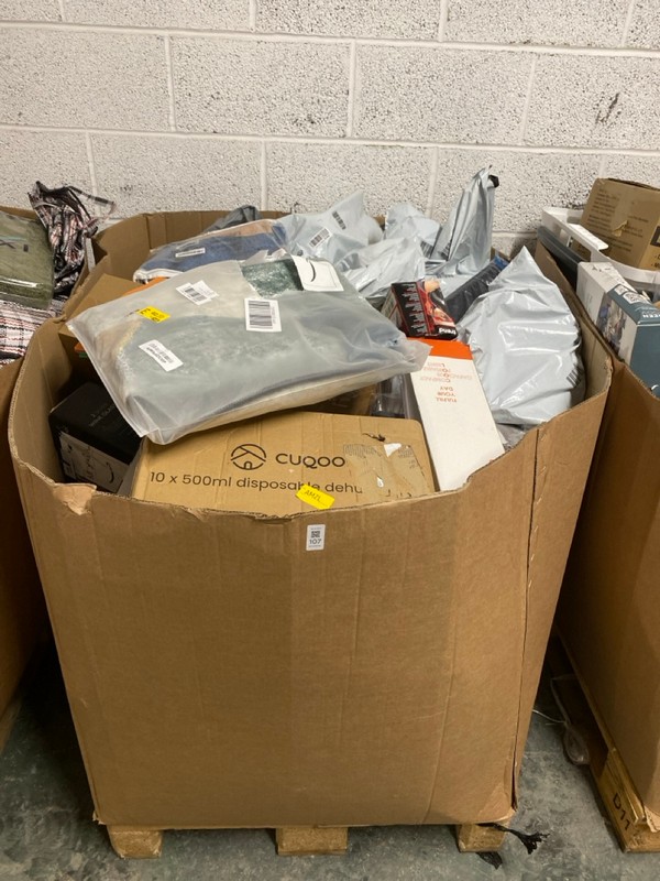 Lot 107  
            Nottingham SR3 - Delivery or Collection 

                
PALLET OF ITEMS TO INCLUDE COOL FLASK