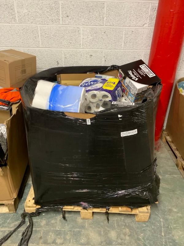 Lot 115  
            Nottingham SR3 - Delivery or Collection 

                
PALLET OF ITEMS TO INCLUDE VELVET TOILET PAPER