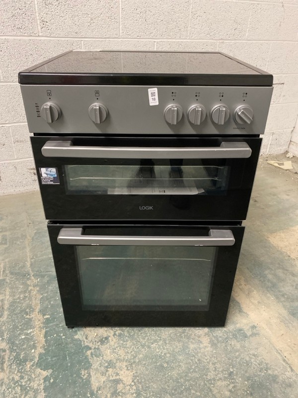 Lot 18  
            Nottingham SR3 - Delivery or Collection 

                
LOGIK FREESTANDING COOKER MODEL NO: LDOC60S25