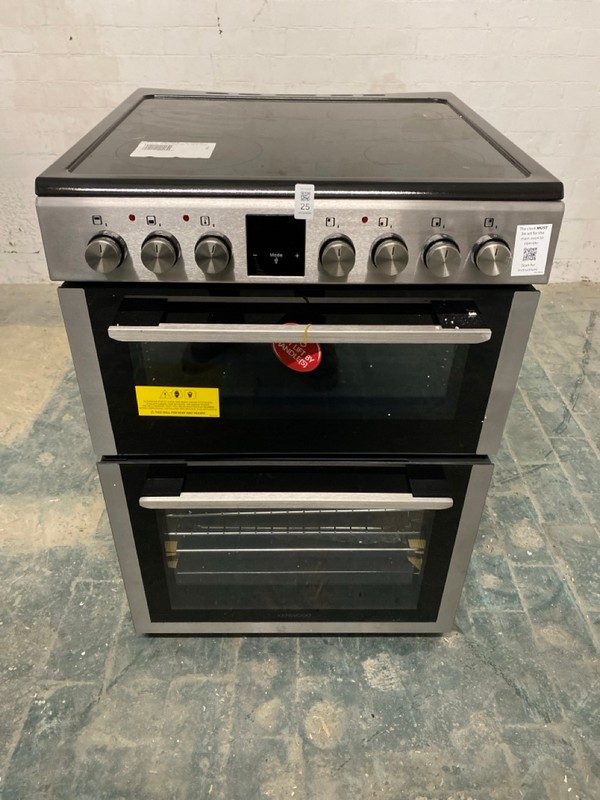 Lot 25  
            Nottingham SR3 - Delivery or Collection 

                
KENWOOD FREESTANDING COOKER MODEL NO: KDC60SS25
