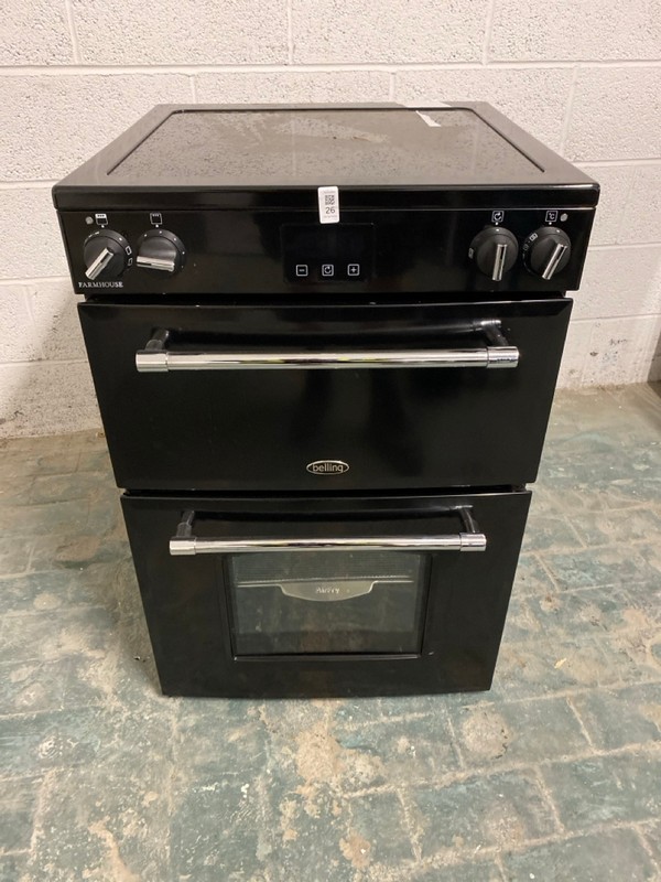 Lot 26  
            Nottingham SR3 - Delivery or Collection 

                
BELLING FREESTANDING COOKER MODEL NO: 60EITCHBLK