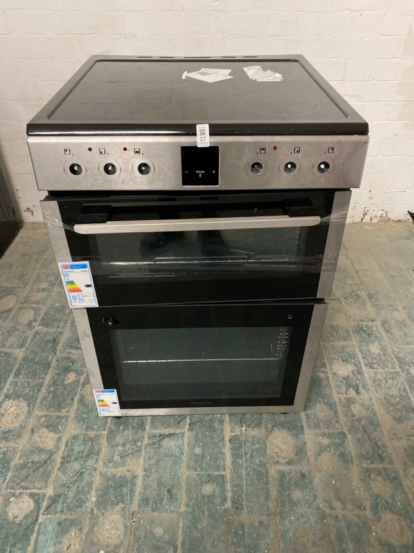 Lot 27  
            Nottingham SR3 - Delivery or Collection 

                
KENWOOD FREESTANDING COOKER MODEL NO: KDC66SS22