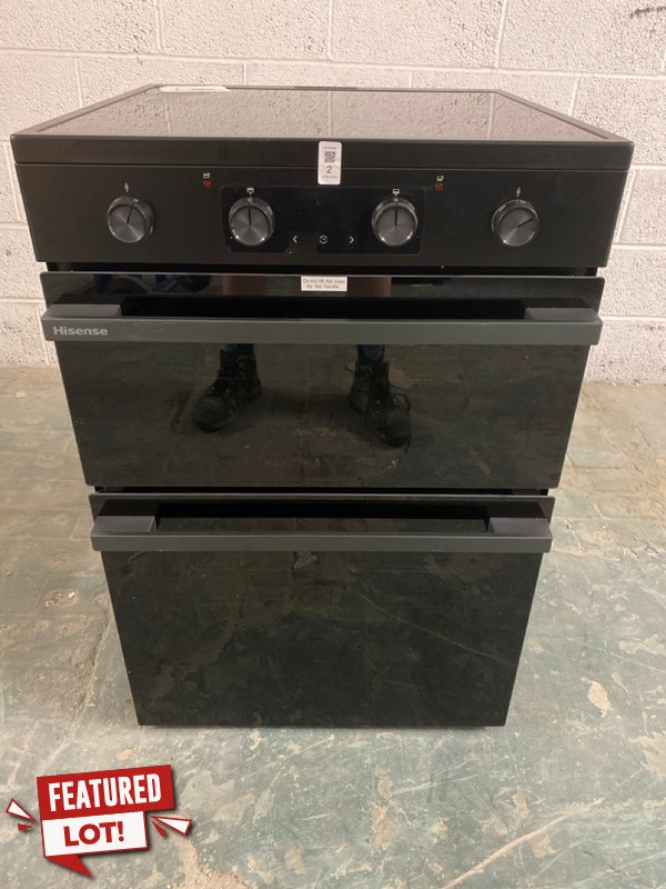 Lot 2  
            Nottingham SR3 - Delivery or Collection 

                
HISENSE FREESTANDING COOKER MODEL NO: HDCEIT6C20B ORIGINAL RRP: £649