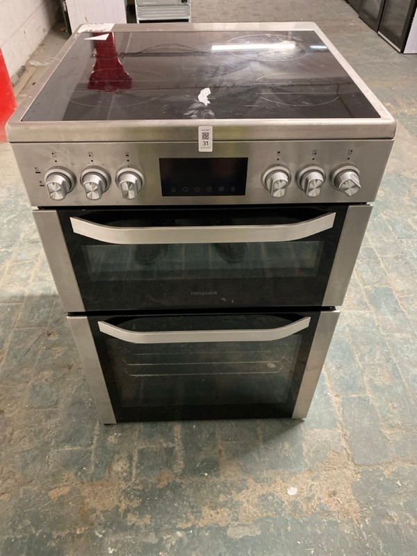 Lot 31  
            Nottingham SR3 - Delivery or Collection 

                
HOTPOINT FREESTANDING COOKER MODEL NO: HDE6VDCFX