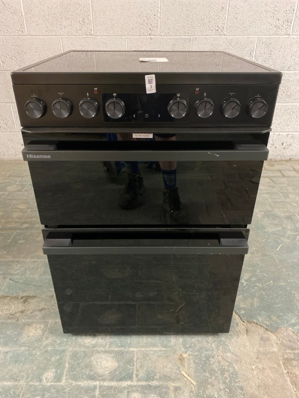 Lot 3  
            Nottingham SR3 - Delivery or Collection 

                
HISENSE FREESTANDING COOKER MODEL NO: HDCEIT6C20B