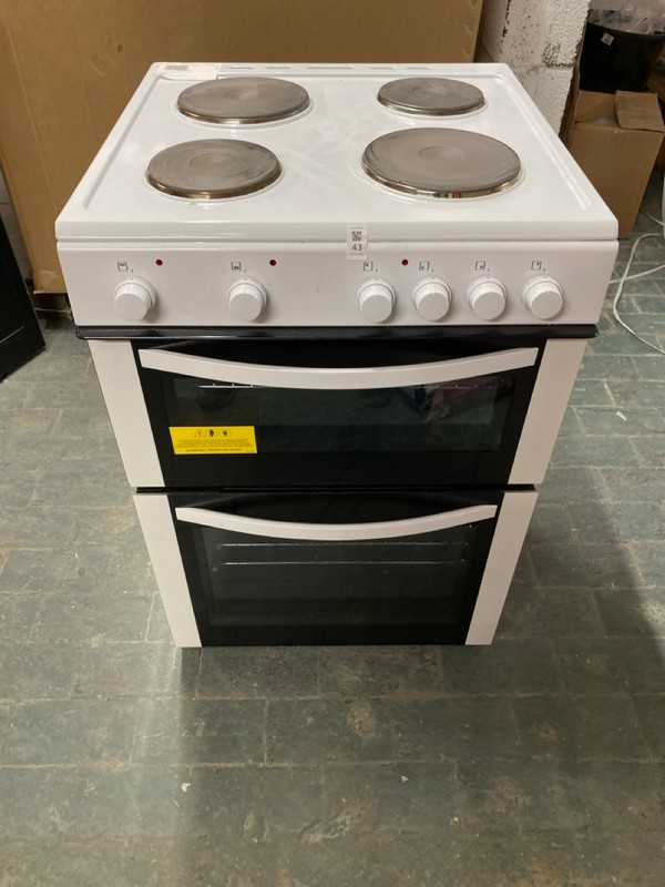 Lot 43  
            Nottingham SR3 - Delivery or Collection 

                
ESSENTIALS FREESTANDING COOKER MODEL NO: CFTE60W2